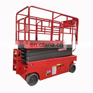 5m Lifting Height Hydraulic Mobile Scissor Car Lift thumbnail-3