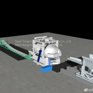 Rotary Furnace Reduces Carbon Emissions and is Conducive to Environmental Protection, 10 Tons of Natural Gas Pure Oxygen Combustion Ironmaking Furnace thumbnail-3