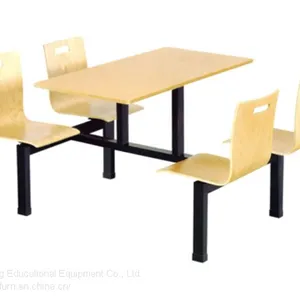 By-7002 Four-place Square Tube Dining Table thumbnail-1