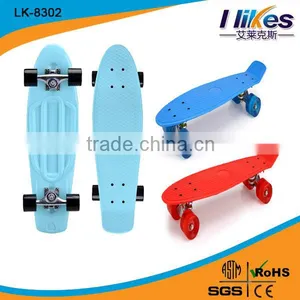 Led Retro Bamboo Boosted Longboard Skateboard thumbnail-1