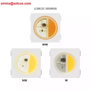DC5V SK6812 RGBW Addressable LED Chip 5050 SMD Programmable 4in1 Diode SK6812RGBW Digital Smart LEDs Led Strip thumbnail-1