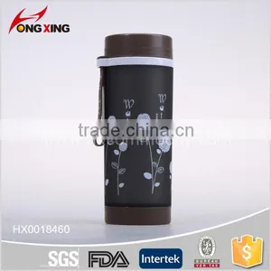 New Design 380ML Double Walls Plastic Sport Water Bottles With Strainer thumbnail-1
