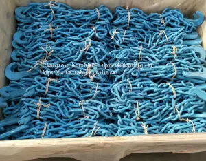 Chain High Strength Alloy Steel Powder Coating Lashing Chain thumbnail-1