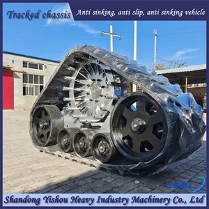 635 Type Tracked Chassis Modification With Large Grounding Area thumbnail-3