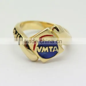 Promotional Enameled Stainless Steel Men Stamp Ring thumbnail-6