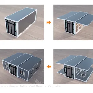 40Ft 20Ft Expandable Container House Ready Made Living Prefabricated Villa With 2 3 4 5 Bedroom Prefab Portable Mobile Tiny Home thumbnail-5