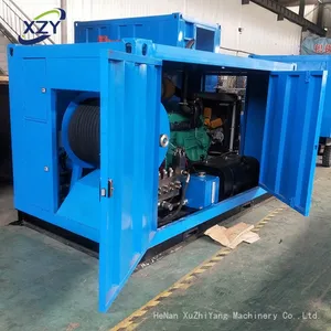 240bar High Pressure Water Jetting Machine Sewer Drain Pipe Cleaning System thumbnail-2