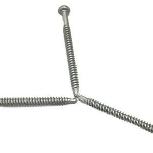 Galvanized Stainless Steel Pan Head Phillips Self Tapping Screw for Metal thumbnail-1