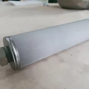 316L Sintered Porous Stainless Steel Filter Tubes For Filtration thumbnail-1