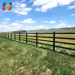 Welded Galvanized Farm Livestock Animal Cheap Cow Rail Metal Panel Fence/ Cattle Sheep Yard Fence thumbnail-3