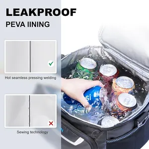 Polyester Cooler Bag Carry Cooler Bag thumbnail-2