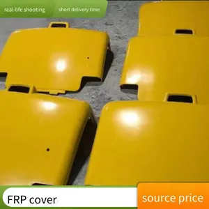 Hengshi Fiberglass Reinforced Plastic (frp) Arch Cover, Frp Gas Collection Hood, Circular Arc-shaped Shell for Sewage Tank thumbnail-1
