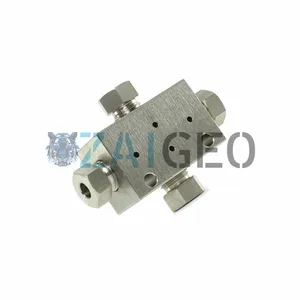 Water Jet Cutter Spare Parts A-0777-2 High Pressure Waterjet Cutter Accessories 3/8 Cross 60k, Premium, With Glands and Collars thumbnail-5