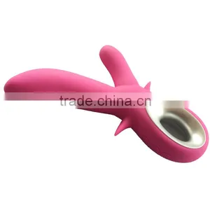 Top Selling Manufacturer New Waterproof Female G-Spot Dual Vibrating Stick Vibrator Adult Sex Products Sexy Vibrators For Female thumbnail-1