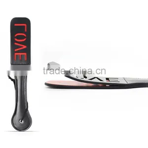 2016 Sexy Joyful Adults Toys , Female Slave Whips and Leather Spanking Classic Sex Leather Paddles for Wowan thumbnail-2