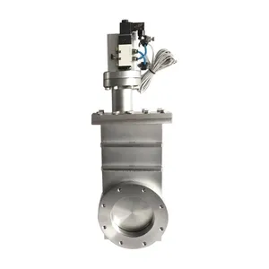 Manufacturer Direct Sales Pneumatic High Vacuum Plug Valve Gate Valve thumbnail-1