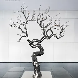 Stainless Steel Abstract Sculpture thumbnail-4