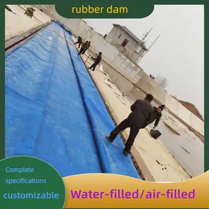 EPDM Inflatable Rubber Dam Custom Air/Water Filled Flexible Water Retaining Weir thumbnail-3