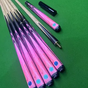 Wholesale of Three-quarter Chinese-style Eight-ball Billiard Cues, American-style Small-tip Public Cues, Manufacturer thumbnail-3