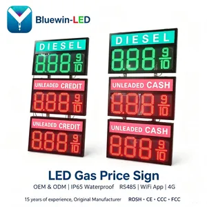 Bluewin-led USA 8.889/10 LED Gas Station Fuel Price Sign Customizable Outdoor Display thumbnail-5