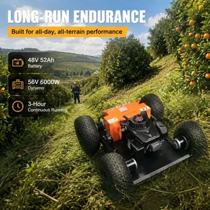 VTW550 Self Propelled Brushless 550mm 4-Wheel Remote Control Zero-Turn Mower thumbnail-1