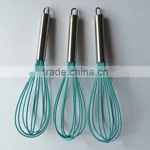 In Stock Hot-selling Cheap Kitchen Egg Whisks 6inch Hand Egg Beater Mixing Silicone Egg Whisk Manual Egg Beater 47G thumbnail-3