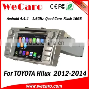 Wecaro Android 4.4.4 Car Stereo 1024 * 600 for Toyota Hilux Car Multimedia System Android 2012 2013 2014 thumbnail-1