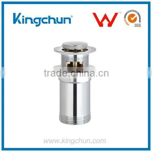 Watermark Lastest Design Basin Waste Wash Drain Pop Up Chrome Plated With Overflow (K728) thumbnail-1
