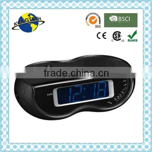 Very Hot Cheap Fancy Table Big Size Desktop Alarm Clock Radio thumbnail-1