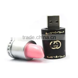 High Quality Cheap Usb Flash Drive 2.0 Lipstick USB thumbnail-1