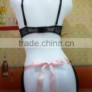 Sexy Mature Baby Doll Lingerie Baby Doll Fashion Lace Open Transparent ,nylon/spandex Underwear thumbnail-5