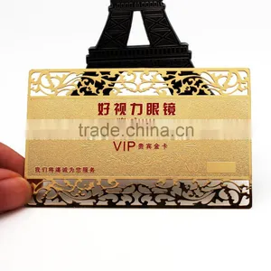 Custom Stainless Steel Etch Metal Business Card Blank thumbnail-3