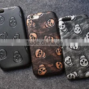 6/6S Luxury Slim Mobile Phone Back Cover Leather Back Case For IPhone thumbnail-1