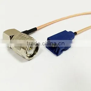 [Fast Shipping]TNC Male to Fakra Pigtail Cable RG316 for GPS NAVI Good Quality thumbnail-1