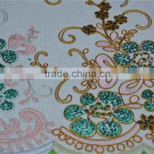 High Speed 12 Heads Flat +Sequins+Easy Cording Mixed Computerized Embroidery Machine thumbnail-6