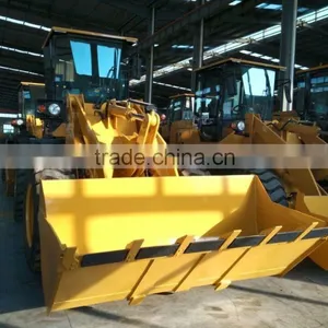 Hydraulic 3ton Loader,4wd With CE,125HP Pilot Control and Deutz Engine,cabin,adjustable Steering,3-way Pilot Control thumbnail-1