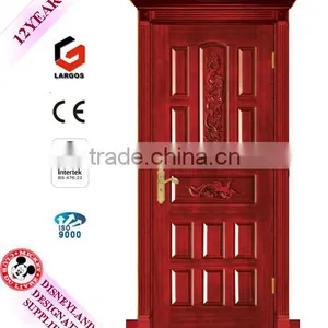 Newest Design Door,interior Door, Carved Wooden Door thumbnail-2