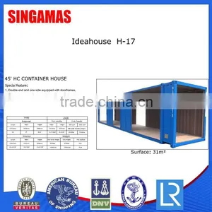 45ft Polystyrene Panel Container House Flat Pack thumbnail-2