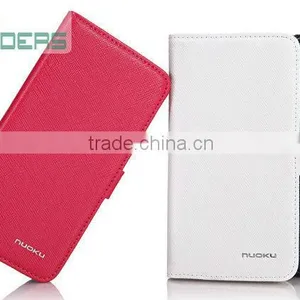 High Quality Nuoku Wallet Flip Leather Case Cover For BlackBerry Z10 BB 10 MT-0658 XH thumbnail-1