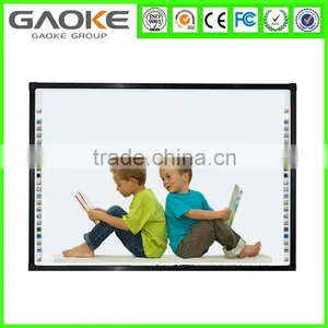 Dry Erase Board With Stand 96inch Touch Screen Ceramic Portable Optical Trace Board Interactive Whiteboard thumbnail-1