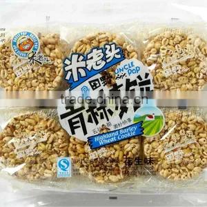 Vegetarian Snack Peanut Flavor Highland Barley Wheat Cakes thumbnail-1