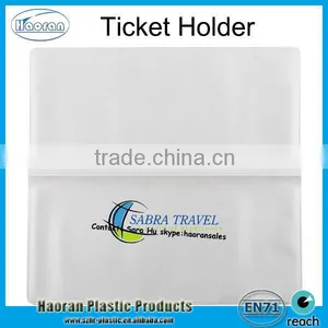 Plastic Vinyl Travel Ticket Wallet Cover OEM Quality Choice thumbnail-2