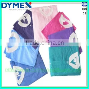 Good Price Disposable Lab Coat With Elastic Cuff thumbnail-2