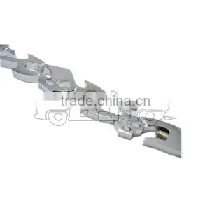 BJ-SL288-04 High Quality Chrome Billet Aluminum Motorcycle Shifter Rod Skull thumbnail-6