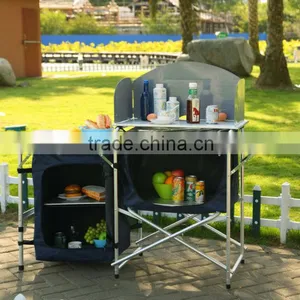 Aluminum BBQ Table thumbnail-1