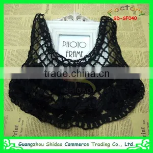 Customize Chantilly and Fancy Chiffon Neckline Lace Appliques Wholesale/lace Collar thumbnail-6