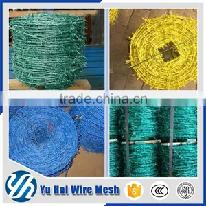 Galvanized Pvc/pe Coated Barbed Iron Wire Price thumbnail-1