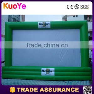 High Quality Green Used Inflatable Screen for Sale thumbnail-1