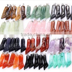 Chakra Healing Balancing Tumbled Stones Crystals Using Reiki and Feng Shui Pendant Quality Choice thumbnail-1