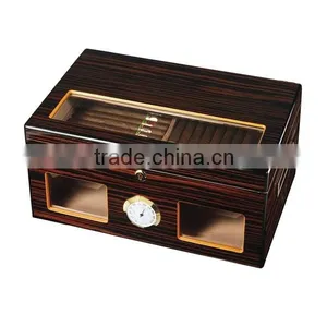 Wholesale Handmade Wooden Cigar Humidor Cigar Box thumbnail-2